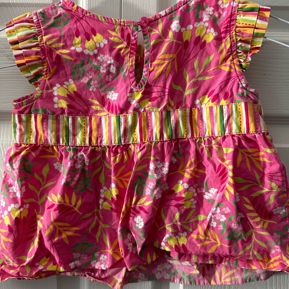 Hanna Anderson 100% cotton girls size 5 shirt - Picture 2 of 4